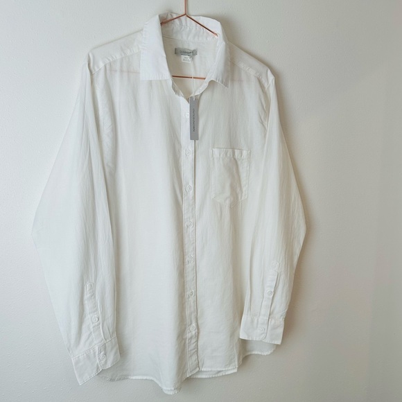 New Outerknown button down shirt oversized boho - Picture 12 of 13